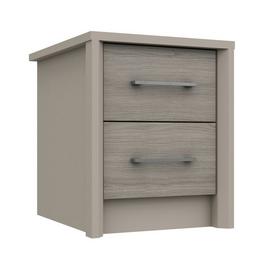 Lancaster 2 Drawer Bedside Table
