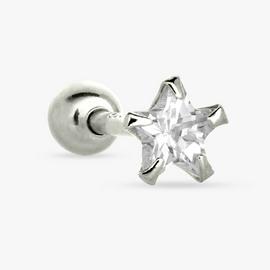 Revere Sterling Silver Star Stud Earring