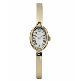 Timex Cavatina White Dial Stainless Steel Bangle Watch