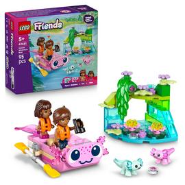 LEGO Friends Axolotl Adventure Boat Toy with Animals 42681
