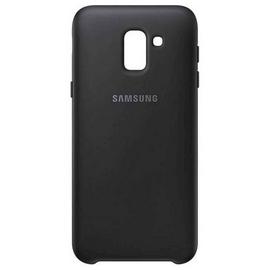 Samsung J6 Mobile Phone Dual Layer Cover - Black
