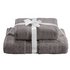 Argos Home Pair of Bath Towels - Flint Grey