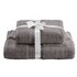 Argos Home Pair of Bath Towels - Flint Grey