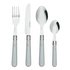 Argos Home 16 Piece Bistro Cutlery Set - Grey