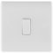 BG Single 2 Way Light Switch - White