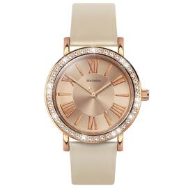 Sekonda Editions Ladies' Stone Set Rose Gold Plated Watch