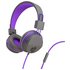 JLab JBuddies Kids Headphones - Greyu002F Purple