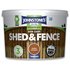 Johnstone's Shed and Fence Paint 9 Litre - Golden Chestnut