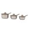 Argos Home 3 Piece Stainless Steel Pan Set