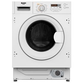 Bush WDDFINT 8KG / 6KG 1400 Integrated Washer Dryer - White