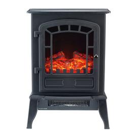 Beldray Mosta 2kW Electric Freestanding Mini Stove - Black