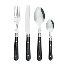 Argos Home 16 Piece Bistro Cutlery Set - Black