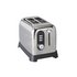 Cookworks 2 Slice Toaster - Polished Stainless Steel