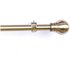 Argos Home Extendable Eyelet Curtain Pole - Antique Brass