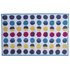 Argos Home Bath Mat - Spots
