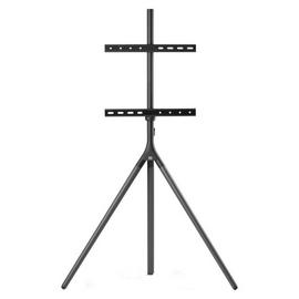 One For All WM7461 Tripod Up to 65 Inch TV Stand - Titanium