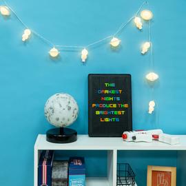 Fizz Creations Glow in the Dark Astronaut LED String Light