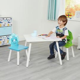Liberty House Toys Kids Dinosaur Table & 2 Chairs Set
