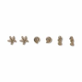 Flitzy Kids Sealife Stud Earrings Pack