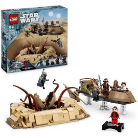 LEGO Star Wars Desert Skiff & Sarlacc Pit Building Toy 75396