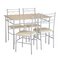 Argos Home Oslo Dining Table & 4 Chairs - Oak Effect