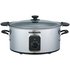 Cookworks 4.5L Searing Slow Cooker - Stainless Steel