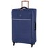 it Luggage Large Expandable 4 Wheel Soft Suitcase - Blue