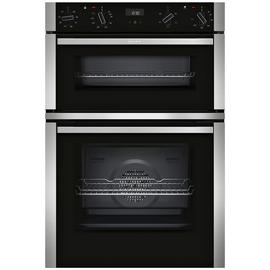 Neff U1ACE2HN0B Built In Double Electric Oven - S/Steel