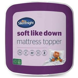 Silentnight Soft Like Down Mattress Topper