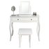 Argos Home Amelie Dressing Table, Mirror and Stool - White
