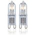 Osram 33W G9 Halogen Clear Capsule Bulbs - 2 Pack
