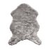 Argos Home Small Faux Sheepskin Rug - 115x70cm - Dove Grey 