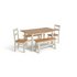 Argos Home Chicago Extending Table, 2 Benches & 2 Chairs