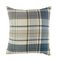 Argos Home Check Cushion - Blue