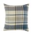 Argos Home Check Cushion - Blue