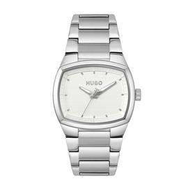 Hugo Stainless Steel Retro Case Bracelet Watch