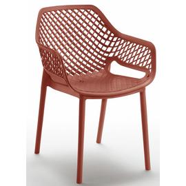 Bica Kyara Contract Stacking Chair - Red