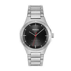 Hugo Stainless Steel Black Dial Bracelet Watch