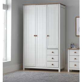 Argos Home New Scandinavia 3 Door 3 Drawer Wardrobe