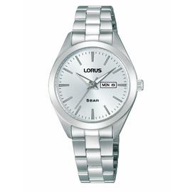 Lorus Silver Sunray Dial Stainless Steel Bracelet Watch