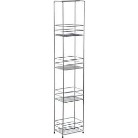 Argos Home 4 Tier Wire Storage Unit - Chrome