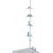 Argos Home Steel Shower Organiser Pole - White