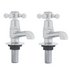 Argos Home Traditional Victorian Basin Taps - Chrome Plated