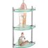 Argos Home Corner Glass and Wire Rack