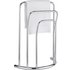 Argos Home 3 Bar Freestanding Curved Towel Rail Chrome Plate