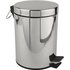 Simple Value 5 Litre Stainless Steel Pedal Bin