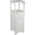 HOME Tongue and Groove Bathroom 2 Drw Storage Unit - White