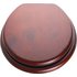HOME Moulded Wood Toilet Seat - Mahogany