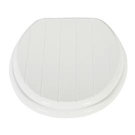Argos Home Moulded Wood Shaker Style Toilet Seat - White