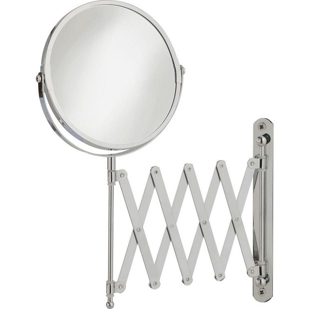 Buy HOME Extendable Round Chrome Shaving Mirror at Argos.co.uk Your